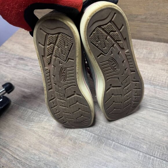 Keen Elsa Plaid Houndstooth Wool Sneaker Women's Size 10 - Picture 4 of 6